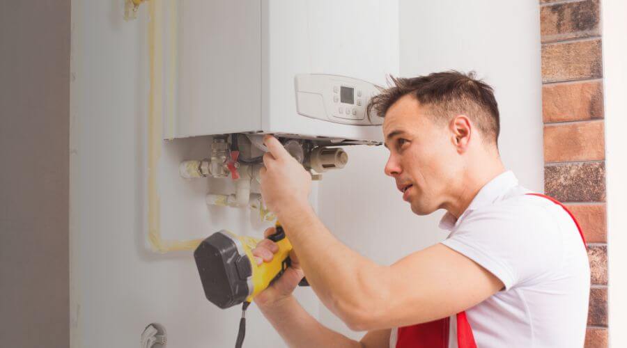 Local water heater installation in New Portland, ME